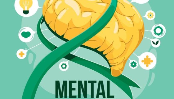 mental-health-awareness-day-concept-free-vector